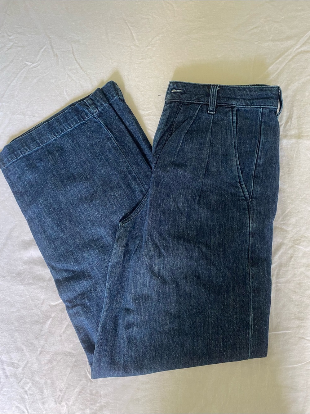 J. Crew Wide Leg Jeans